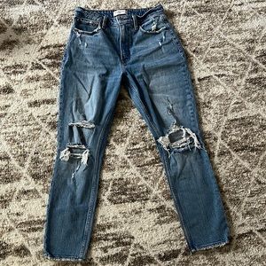 Abercrombie & Fitch Curve Love jeans in good worn condition